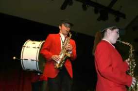 Richard Dean Prudenti on saxophone.