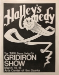 Program cover for 1986 Gridiron Show