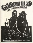 Program cover for the 2010 Gridiron Show