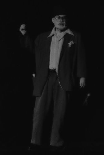 Guy Barnes as the inimitable Crock, sage of Shiloh.